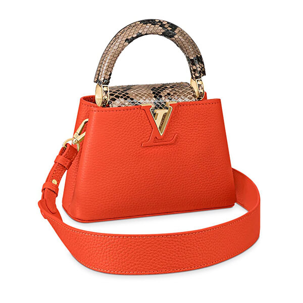 日本未入荷!ルイヴィトン カプシーヌコピー MINI パイソン N99387